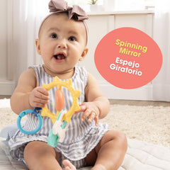 BEBÉ FUERTE durable barbell chew toy for teething