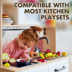 Beberolen potato block promotes safe slicing and pretend home cooking