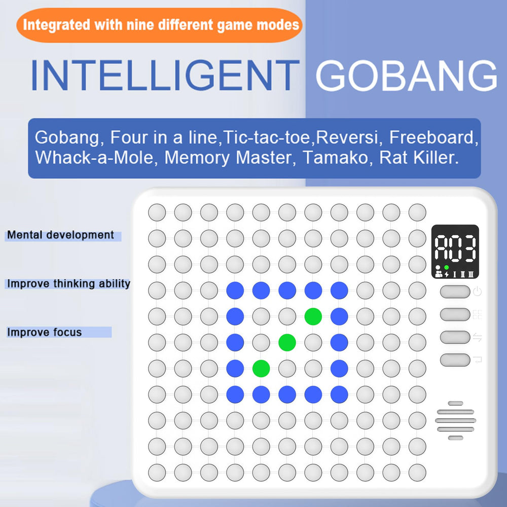 BEBESIRI board showcasing nine-game modes for varied play