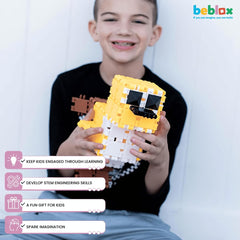 BEBLOX bright colors capture attention and spark storytelling during playtime