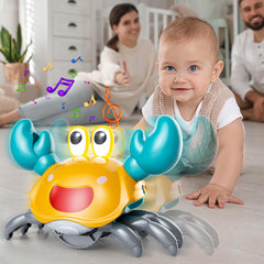 Beby Buty Crawling Crab Toy USB recharge enables long play sessions.