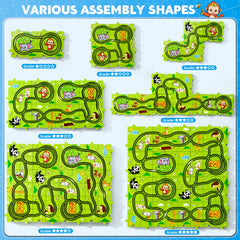 Beby Buty track car toy encourages hands on play and collaboration
