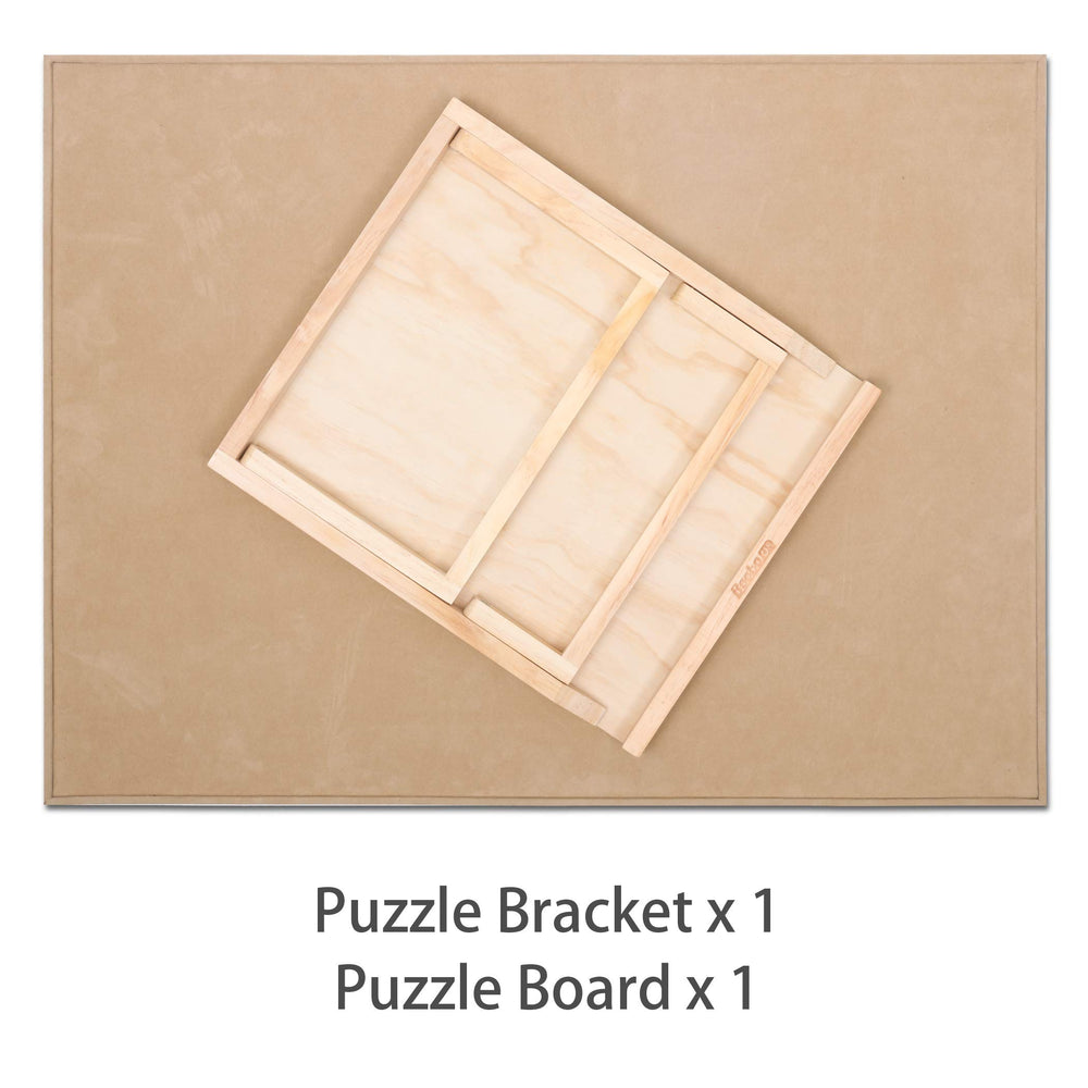 Becko US 1,000-piece capacity accommodates large puzzles with secure fabric grip