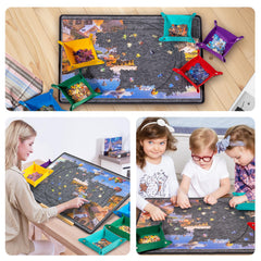Becko US storage-ready setup to keep unfinished puzzles safe