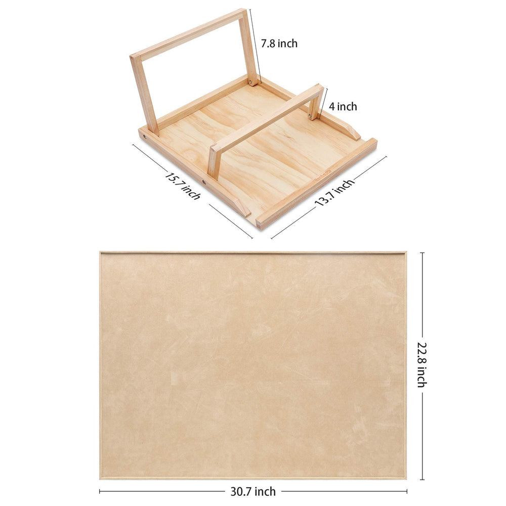 Becko US portable puzzle table ready for on-the-go puzzle solving anywhere