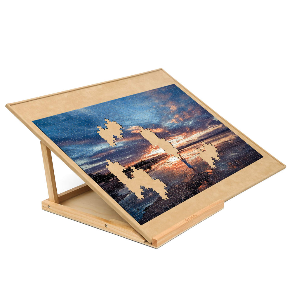 Becko US puzzle board bracket and stand for stable support during long puzzle sessions