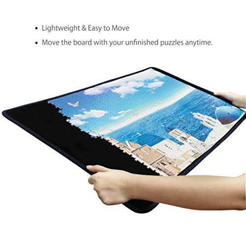Becko US puzzle board flat assembly surface supports long puzzles comfortably.