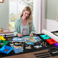 Becko US puzzle mat in use for paused play