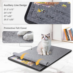 Becko US six-color sorting trays for quick piece organization during assembly