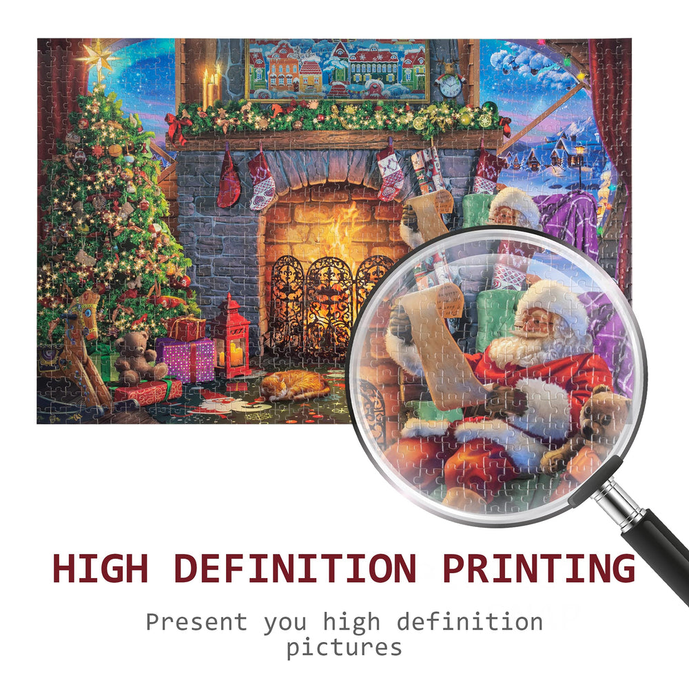 Becko US wooden 1000-piece puzzle offers durable, long-lasting fun