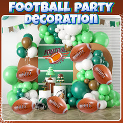 Bedwina jumbo inflatable footballs for tossing and reliable indoor/outdoor play.