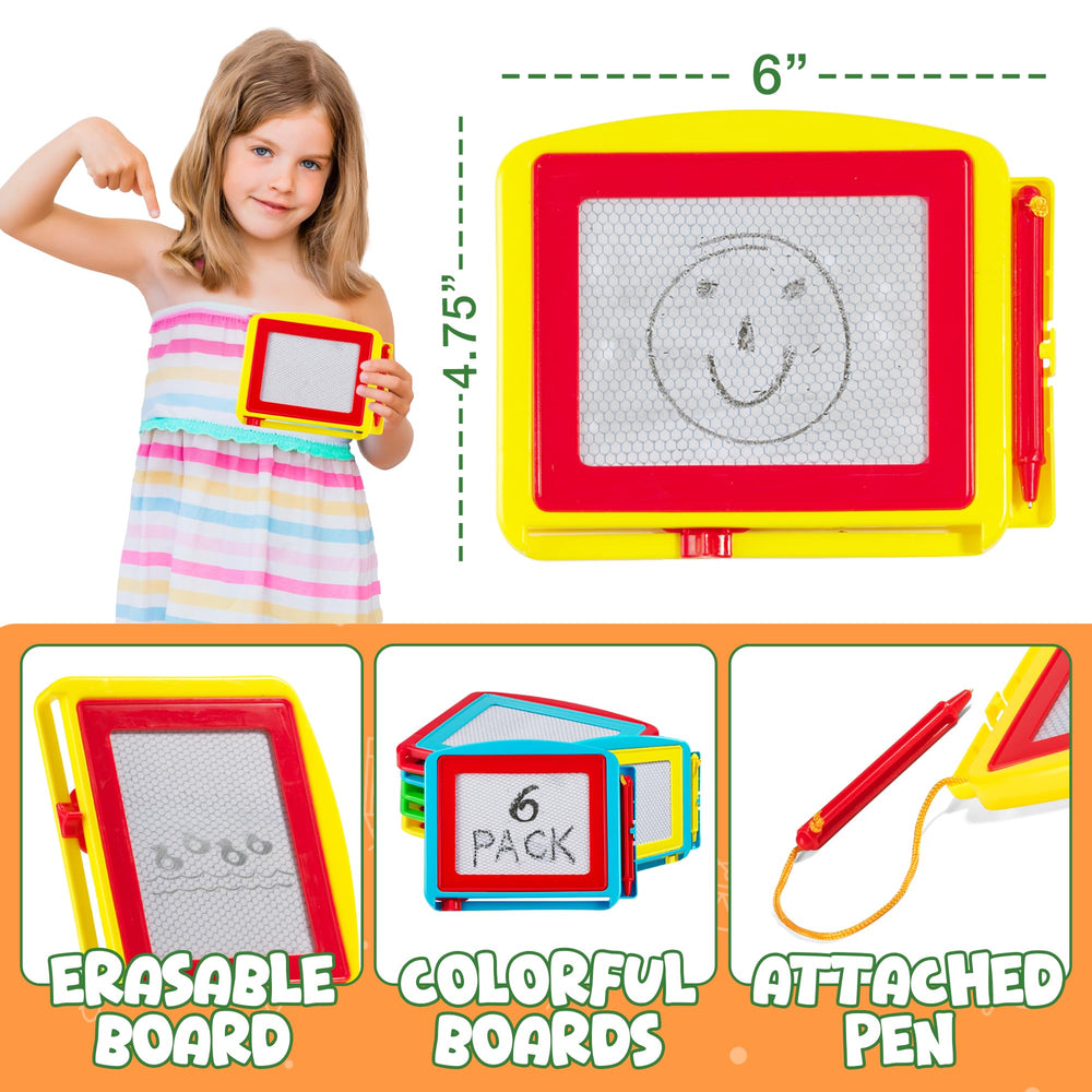 Bedwina blue mini doodle board for creative sketching anywhere