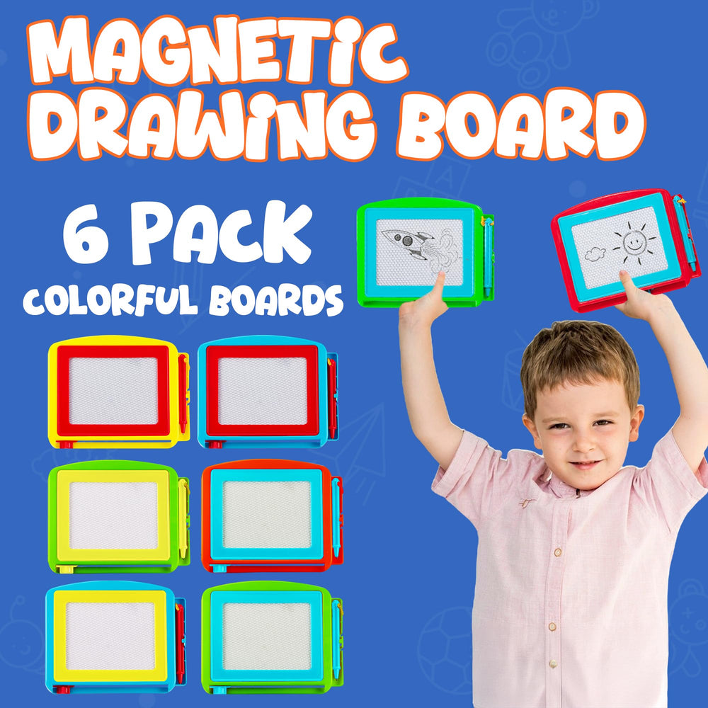 Bedwina red mini doodle board keeps kids entertained without paper
