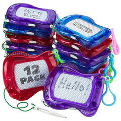 Bedwina mini drawing board with backpack clip for mess-free, on-the-go doodling.