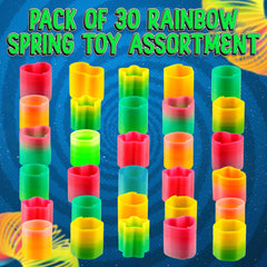 Bedwina Rainbow Spring Bells design, festive shapes ideal for celebrations and prizes
