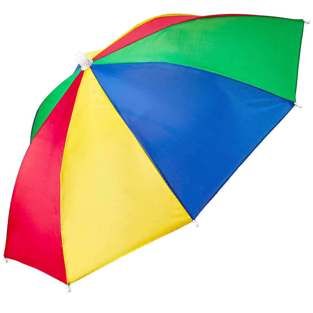 Bedwina umbrella hat party-favor adds color and fun to outdoor events.