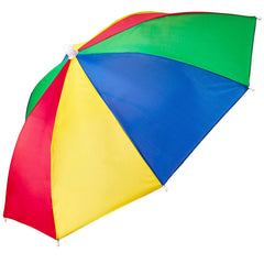 Bedwina umbrella hat party-favor adds color and fun to outdoor events.