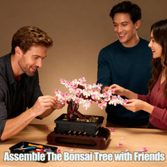 Beego 3IN1 Bonsai with green leaves for versatile seasonal decor.