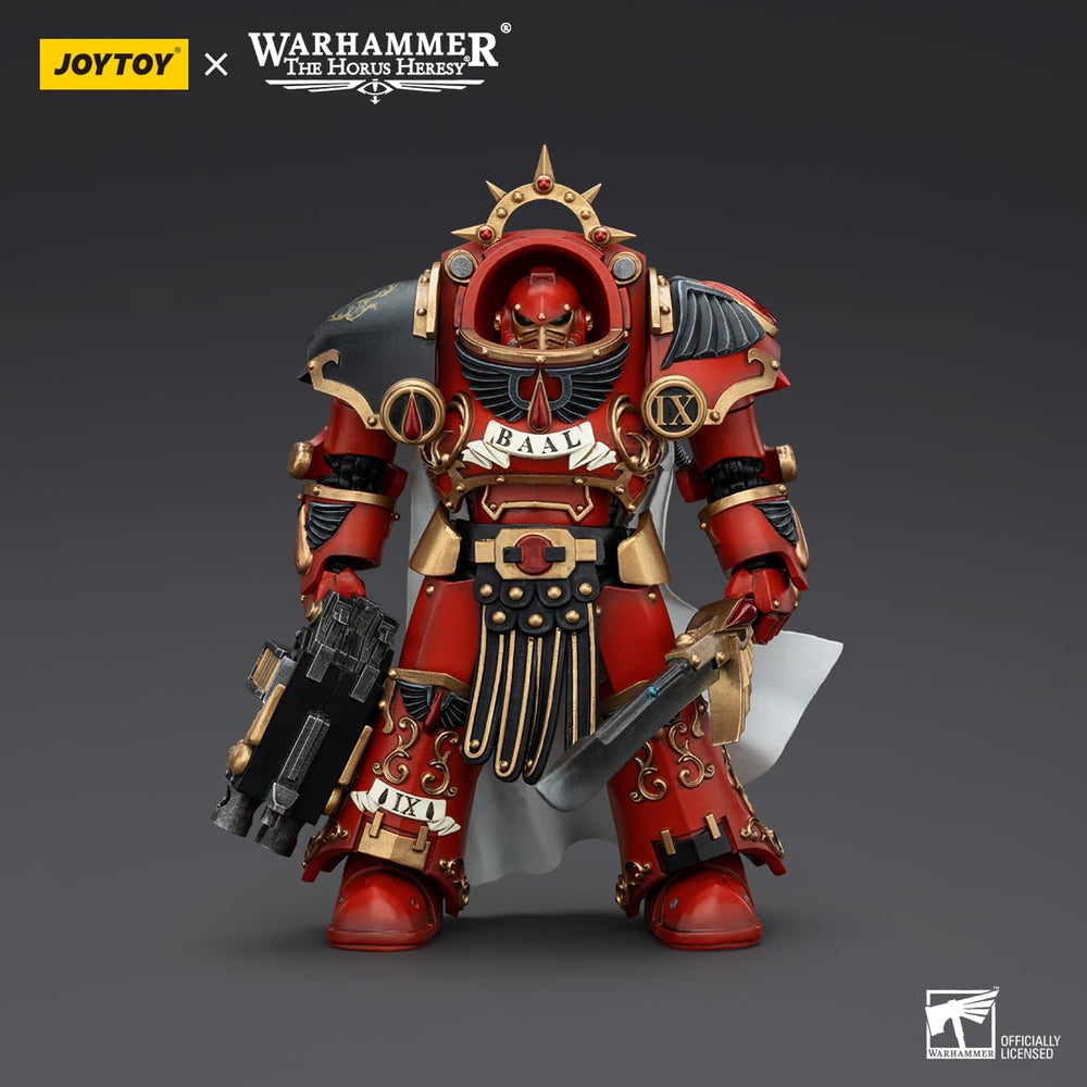 BEERISE JOYTOY Praetor armour detail emphasizing paint quality on display