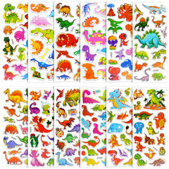 Beestech easy peel dinosaur stickers for quick decorating