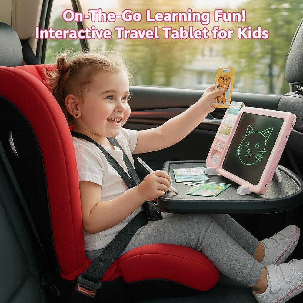 Beetifulie LCD writing tablet held by a child during activity.