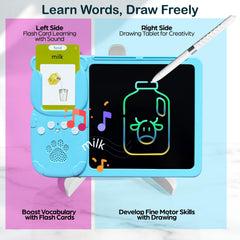 Beetifulie tablet for drawing and tracing during learning sessions.