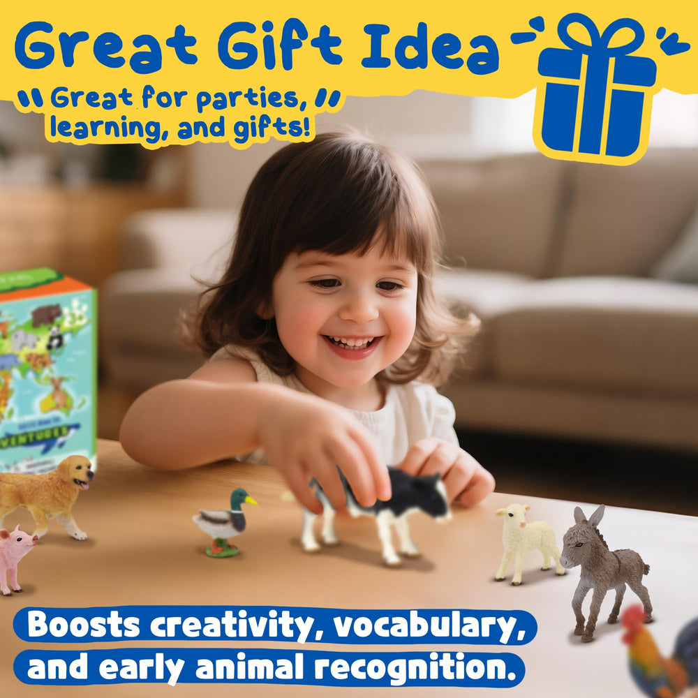 Beetots duck figurine enhances water play and pretend farms