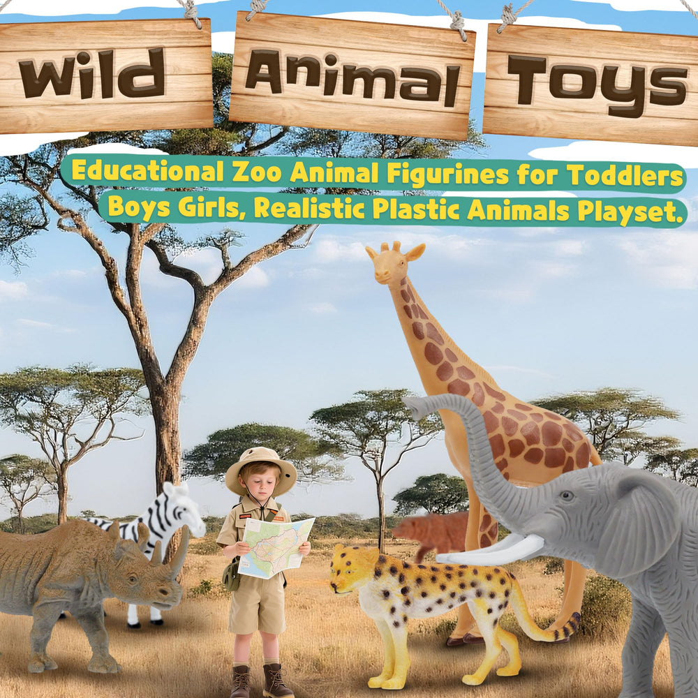Beetots safari zebra figurine adds contrast to imaginative savannah scenes.