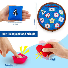 Beetoy soft cotton material feels gentle in small hands.
