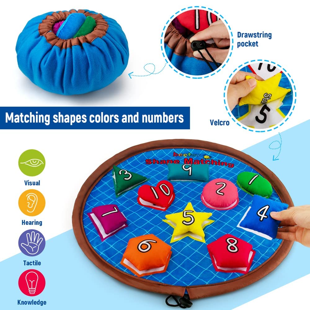 Beetoy squeak and bell sounds add engaging sensory feedback.