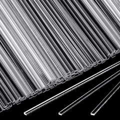 Beeveer flat clear sticks for cake toppers create elegant dessert displays
