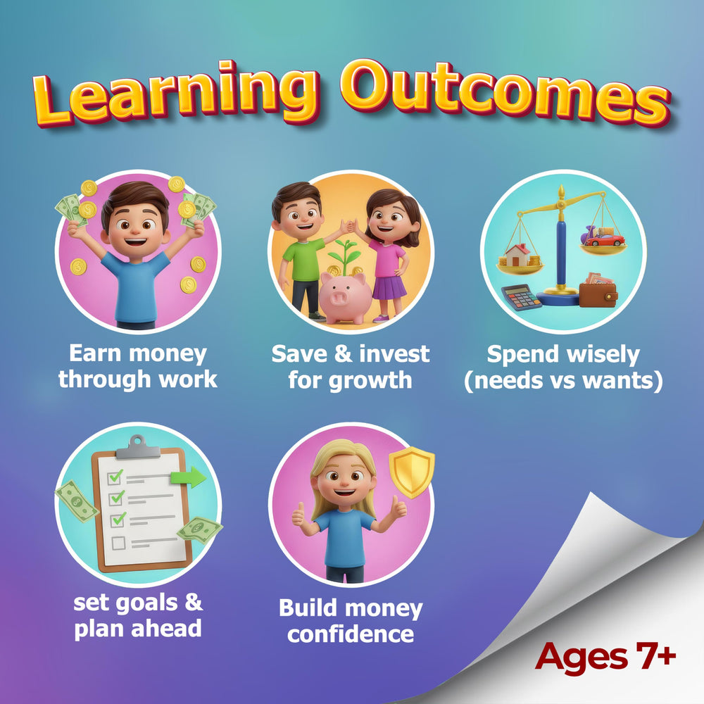 BeFree for Kids learning money management through interactive gameplay