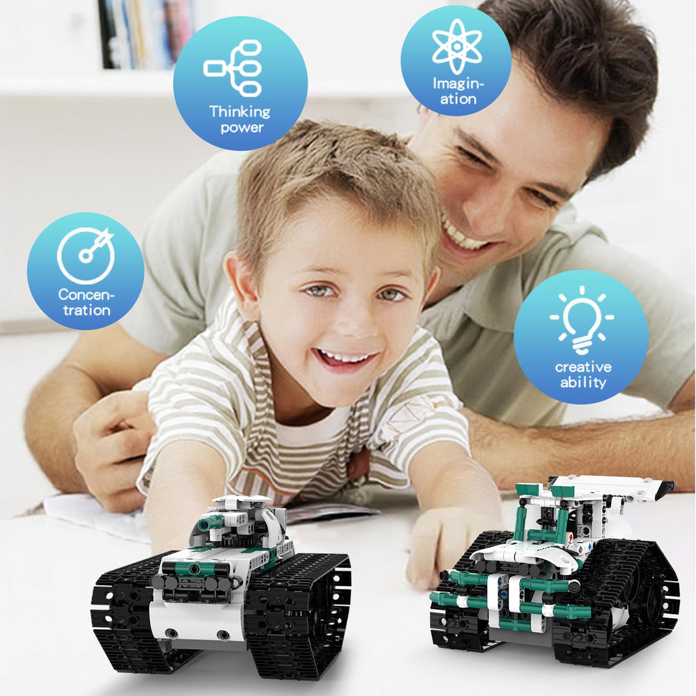 BEHOWL 13-in-1 assembly in action demonstrates remote and app control.
