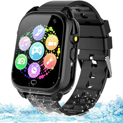 BEIARA waterproof kids smart watch with selfie camera for capturing memories during play.