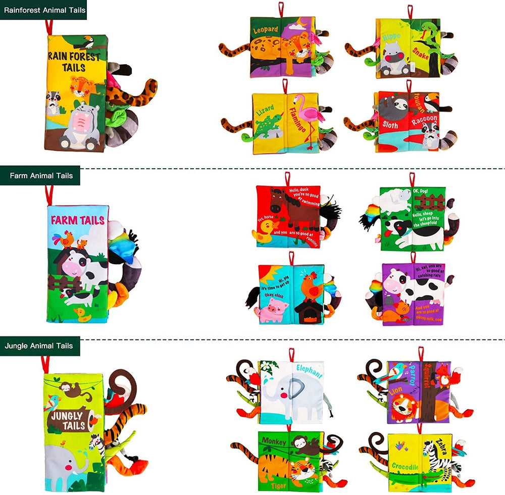 Beiens crinkle page texture to boost auditory recognition and exploration.