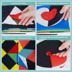 Beiens gift-ready soft book ideal for newborns and infants.