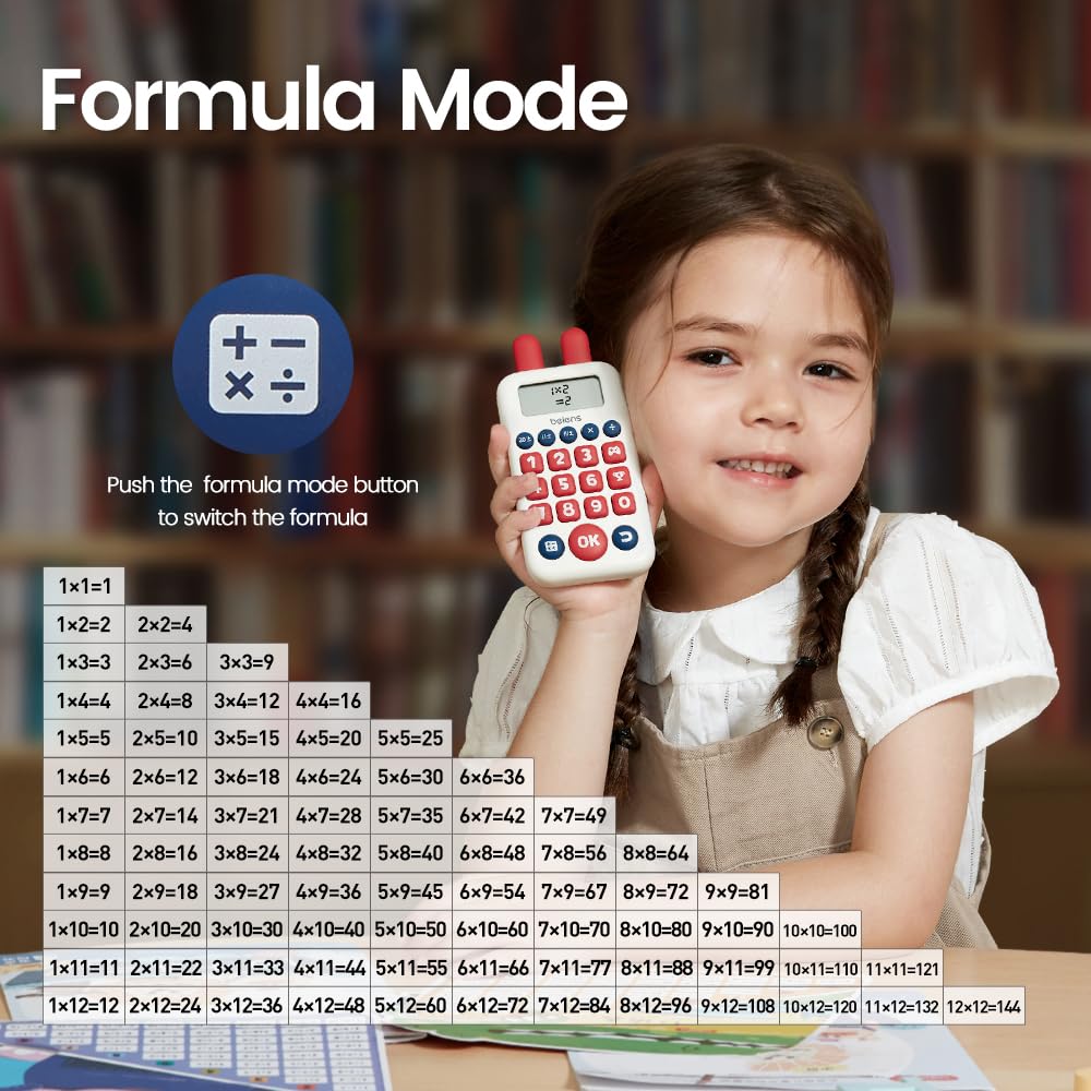 Beiens learning toys multiplication game promotes speed, accuracy, and engaging math challenges