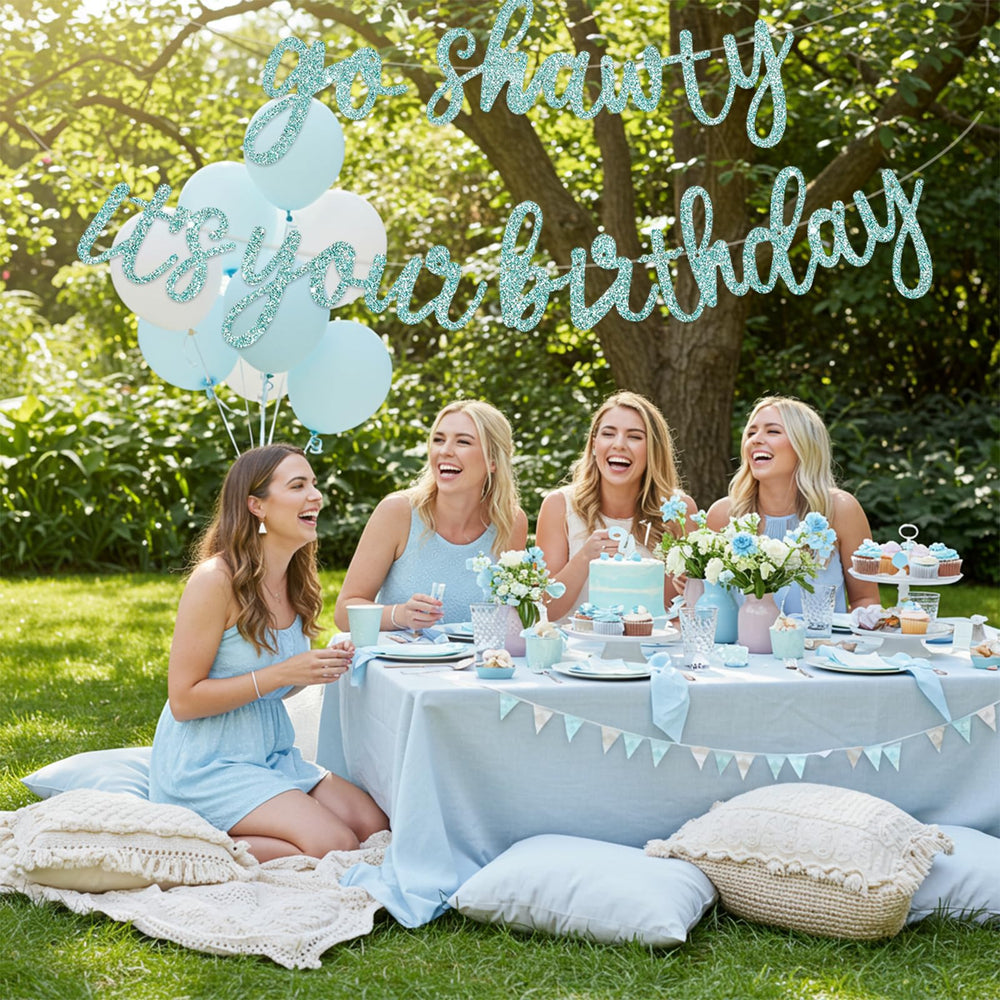 BEISHIDA Birthday decor banner ideal for mantels banisters and backdrops