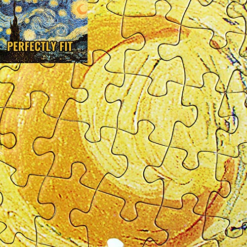 BEIWO Starry Night artwork detail close-up highlights high-quality print for long-lasting color