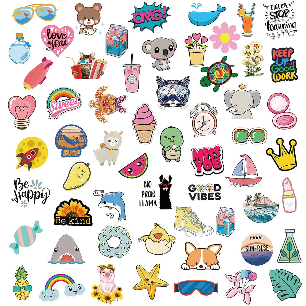 Bekayshad hydroflask stickers vinyl for waterproof, long-lasting decoration.