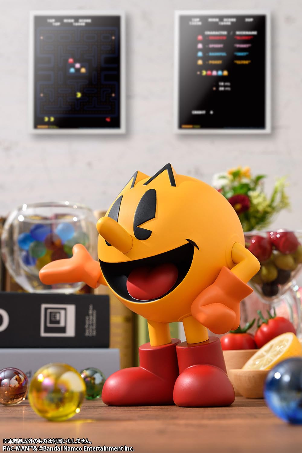 BellFine Pac-Man SoftB Half matches retro color palette.