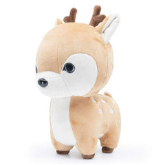 Bellzi Deer soft plush toy closeup for ultra-soft cuddling