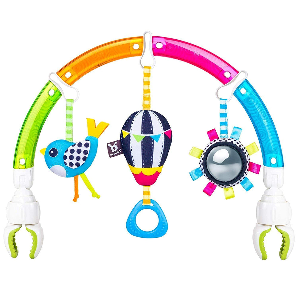 BENBAT black-and-white textured side stimulates early visual tracking
