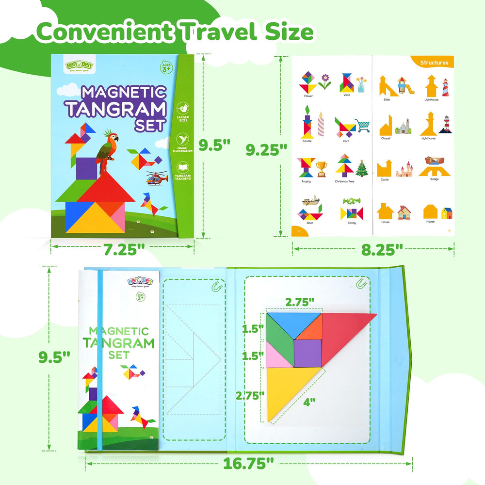 BenBen color pattern IQ book with bright designs stimulates visual thinking and focus.