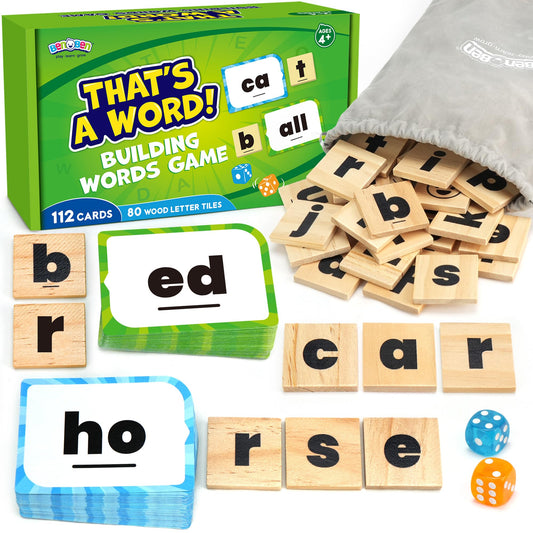 BenBen flash cards 112 for quick phonics and spelling practice at home.