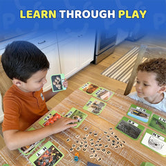 BenBen kids playing a spelling game during a classroom activity.