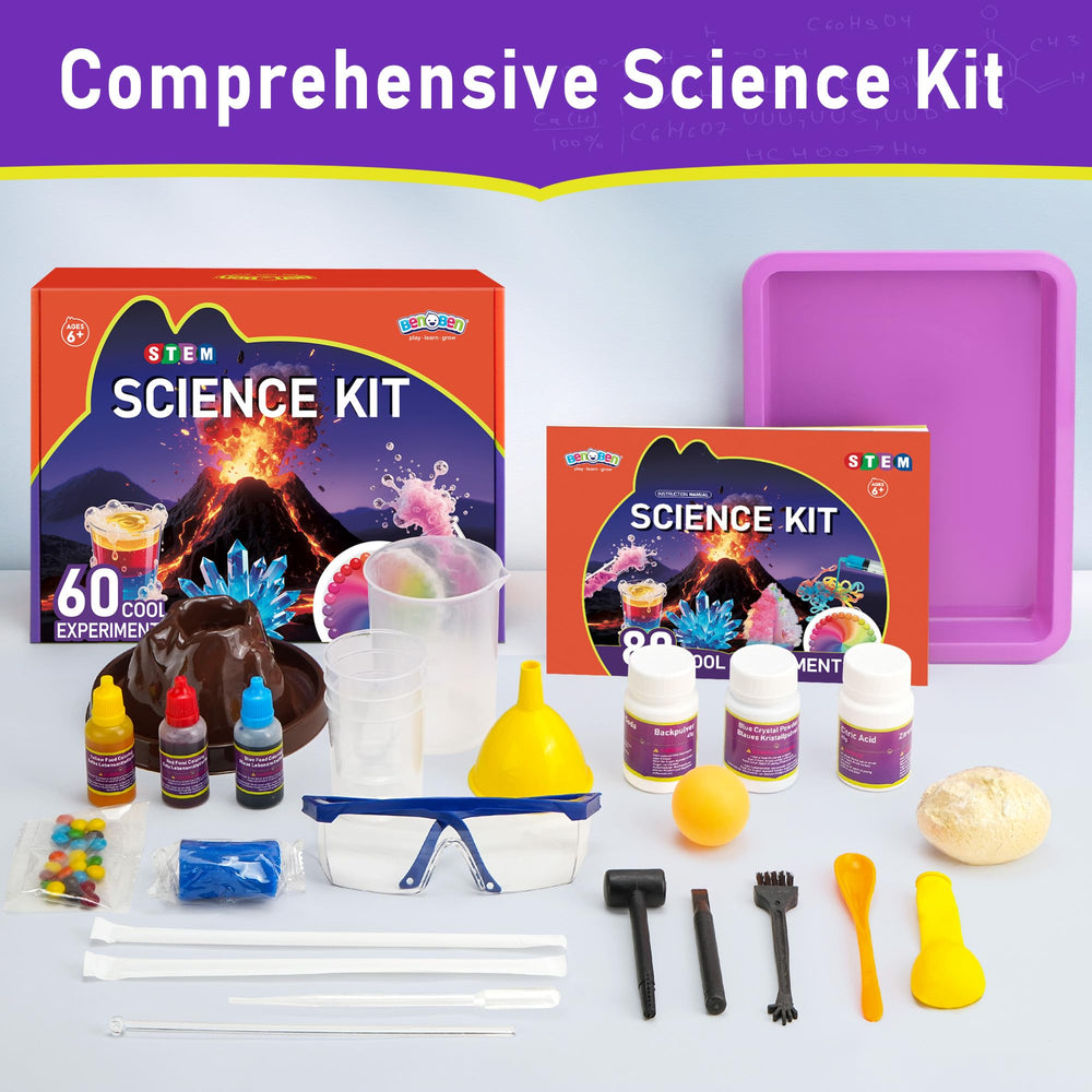 BenBen STEM activities at home spark problem solving and creativity.