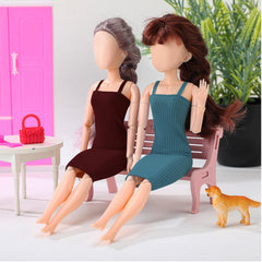 Bencailor doll clothes swimwear set for beach-themed pretend play