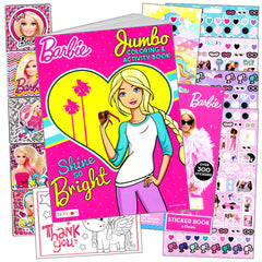Bendon Barbie Sticker Activity Set cover image showcasing coloring pages and stickers for creative play