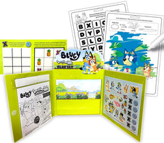 Bendon Bluey sticker sheet for personalizing bluey scenes